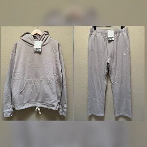 New Era Men’s Outfit Set Pullover Hoodie and Sweatpants -Size Large